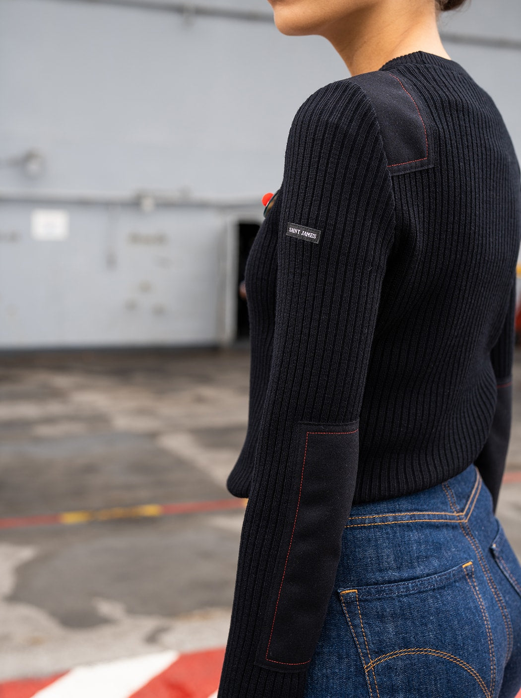 Pull marin « Radar » #couleur_Marine